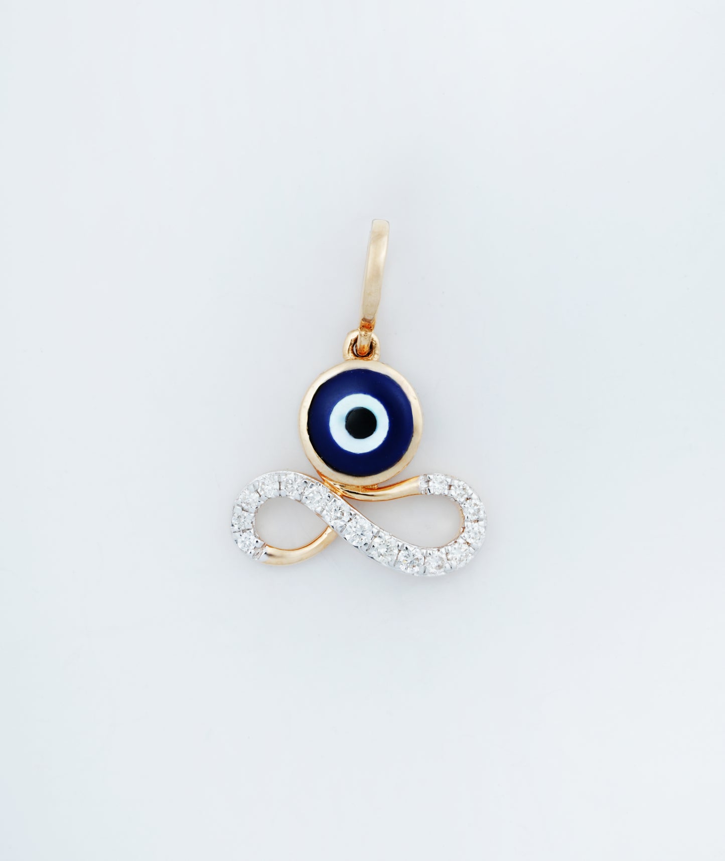 Nazar 18kt Gold Daily Wear Diamond Pendant for Women