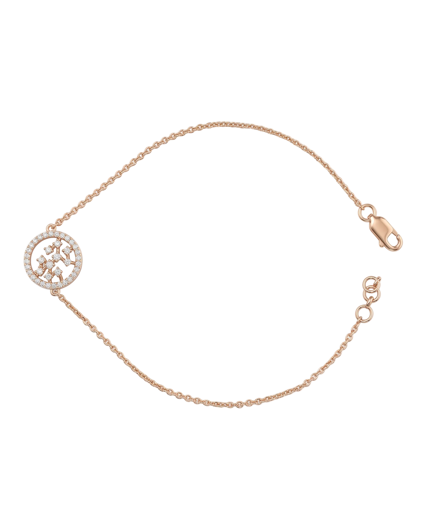 Starburst 18KT Diamond Gold Bracelet For Women