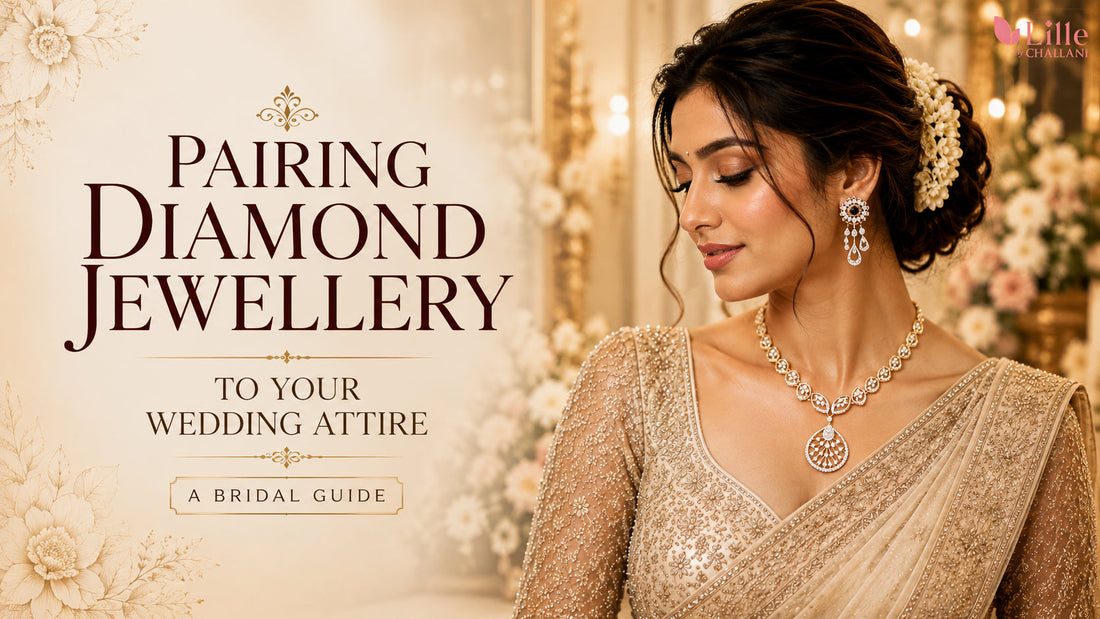 18KT Diamond Jewellery for Wedding Attire | Lille