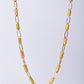 Drum Link 18 KT Gold Chain for Men