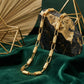 Drum Link 18 KT Gold Chain for Men