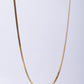 Snake Sleek 18 KT Unisex Gold Chain