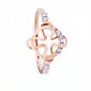 Anant Diamond Infinity Knot 18kt Rose Gold Ring