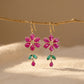 Roselle Hook Bloom18kt Gold Drop Earrings For Women