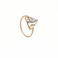 18kt Gold Diamond Ring for Women