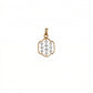 18kt Gold Daily Wear Diamond Pendant for Women