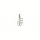 18kt Gold Arch Daily Wear Diamond Pendant for Women