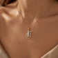 18kt Gold Arch Daily Wear Diamond Pendant for Women