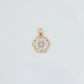 18kt Yellow Gold Teardrop Diamond Pendant for Women