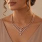 Diamond Collar Necklace in 18kt Gold For Bridal Wear  