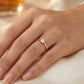 18KT Gold Solitaire Diamond Ring for Anniversary