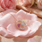 18KT Rose Gold Diamond Twin Heart Pendant Women