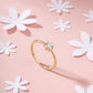 18KT Gold Solitaire Diamond Ring For Women for Gifting