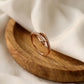 18KT Rose Gold Diamond Arrow Ring For Women