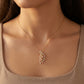 18KT Yellow Gold Diamond Branch Spray Pendant