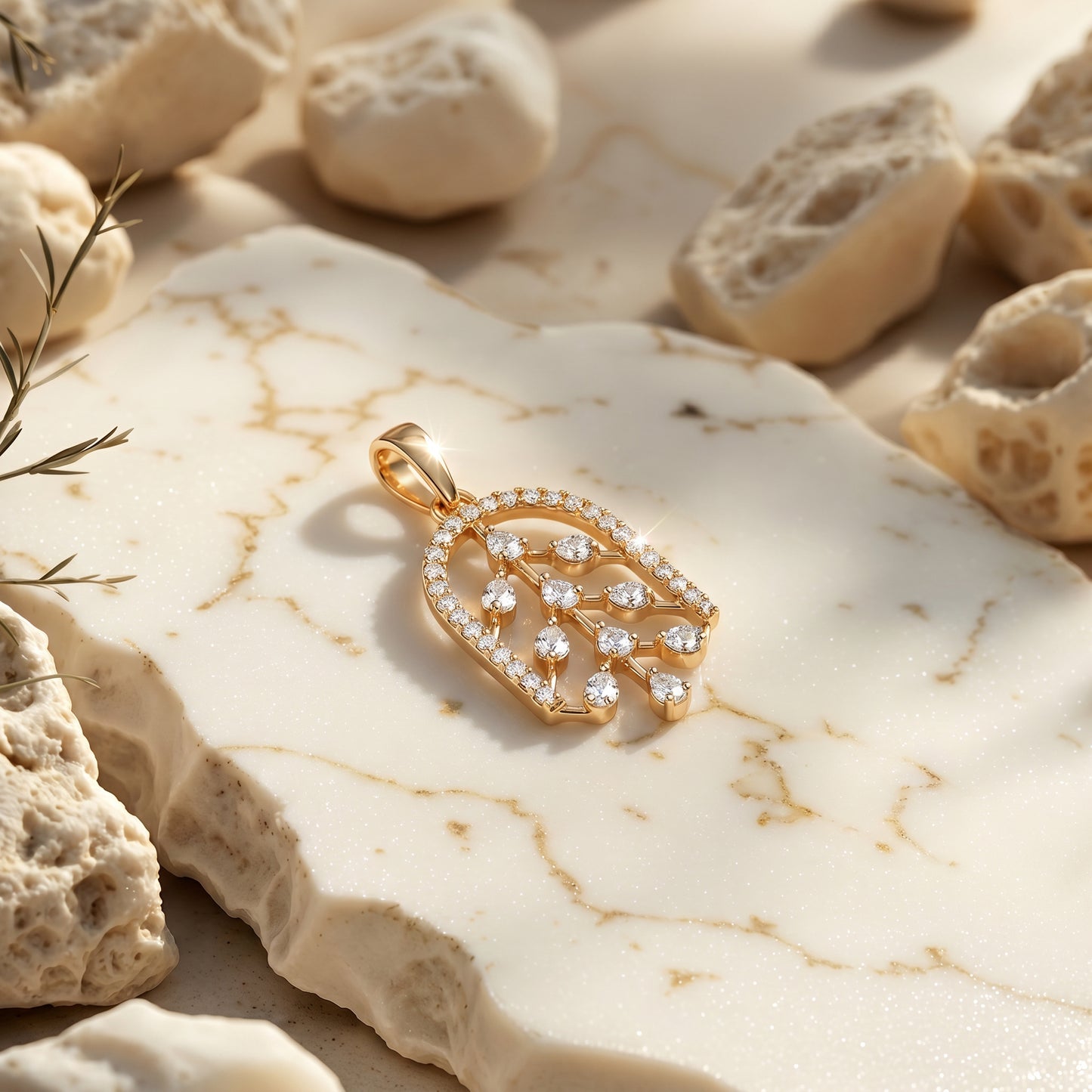 Lumira 18kt Daily Wear Diamond Pendant for Women