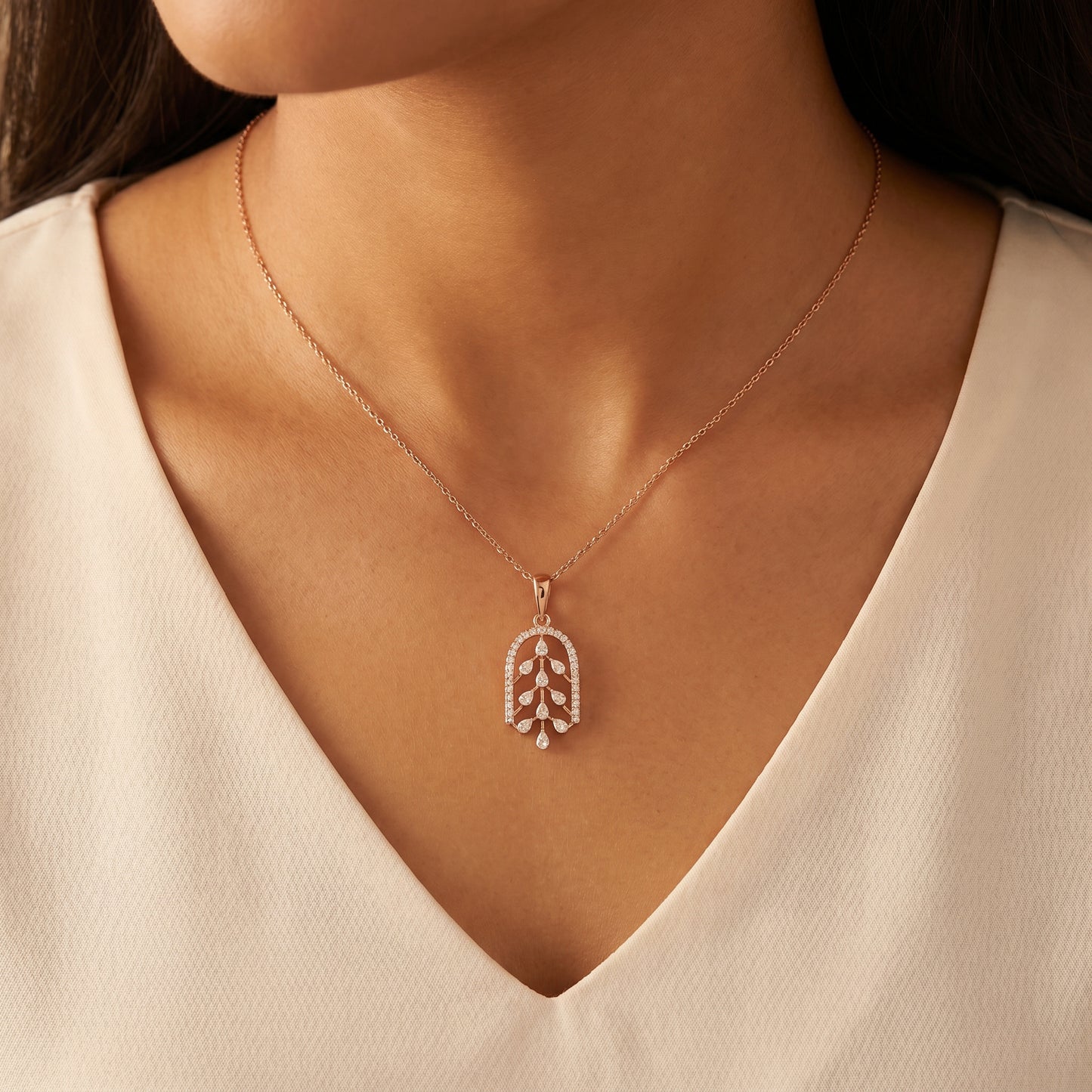 Lumira 18kt Daily Wear Diamond Pendant for Women