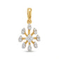 Celestia Diamond Pendant in 18KT Gold for Women