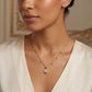 18KT Yellow Gold Charm Diamond Chain For Women