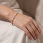 18Kt Gold Diamond Vine Bangle Bracelet