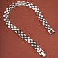 18kt Rose Gold Link Party Wear Bracelet for Men