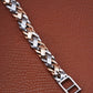 18kt Braided Party Wear Platinum Bracelet for Men