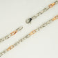 Forge Platinum & Rose Gold Link Chain for Men
