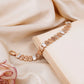 Halo 18kt Two Tone Gold Beaded Bracelet for Men