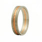 Shaurya  Men's Platinum & 18kt Gold Band Ring