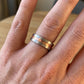 Shaurya  Men's Platinum & 18kt Gold Band Ring