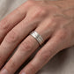 Viro  Platinum Daily Wear Ring for Men