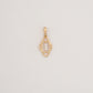Orbit Interlock 18kt Gold Diamond Pendant for Women