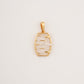 Rekha Diamond Pin Pendant in 18kt Gold For Women