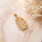 Rekha Diamond Pin Pendant in 18kt Gold For Women