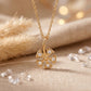 Phool Diamond Flower 18kt Gold Pendant For Women
