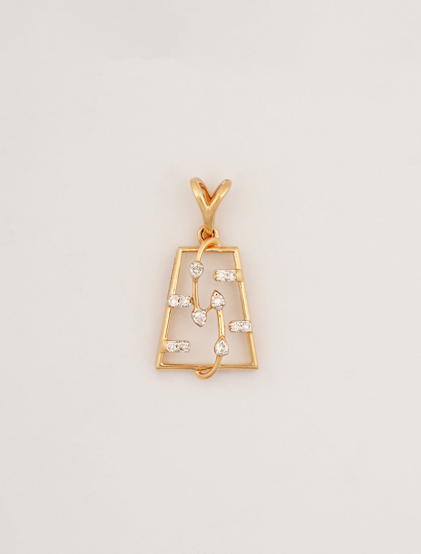 Nakshatra 18kt Gold Diamond Constellation Pendant For Women