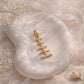 Cascade 18kt Gold Diamond Bar Pendant for Women