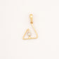 Trikona Diamond Triangle 18kt Gold Pendant For Women