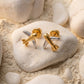 Udd Kids Aeroplane Earrings 18kt Two-Tone Gold