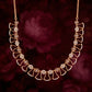 Aahan Diamond Fan Collar 18kt Gold Necklace