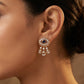 18Kt Gold Diamond Chandelier Earrings for Women