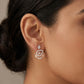 18Kt Gold Daily Wear Diamond Earrings for Women