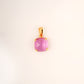 Solitaire Pink Gemstone 18KT Pendant