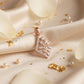 18kt Rose Gold Scatter Kite Daily Wear Diamond Pendant