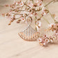 18kt Fan Infinity Daily Wear Diamond Pendant for Women