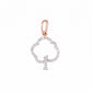 18kt Gold Daily Wear Diamond Pendant for Women