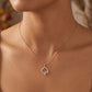 18kt Gold Daily Wear Diamond Pendant for Women