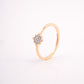 Star Cluster 18KT Diamond Ring