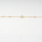 18KT Star Motif Diamond Chain Daily Wear Bracelet
