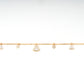 Fan Charm 18KT Diamond Bracelet For Women